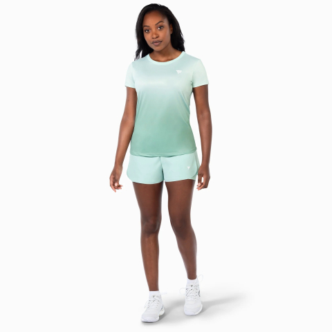 Lady Team Stretch Short Junior - Sage
