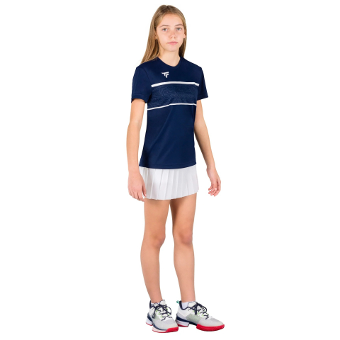 Lady Team Tech Tee Junior - Marine