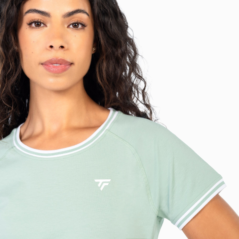 Team Stretch Tee Junior - Sage