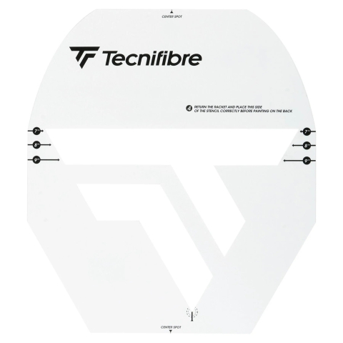 Tennis Logo Stencil